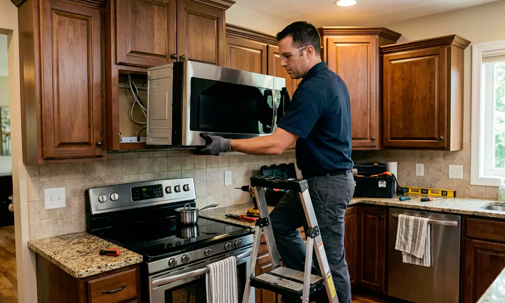 Microwave Installation in Clifton, NJ