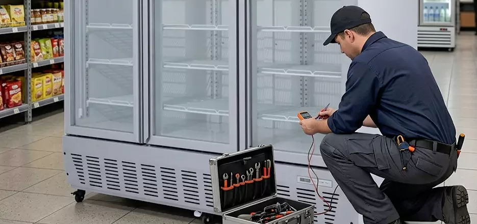 Commercial Refrigeration System Inspection in Clifton