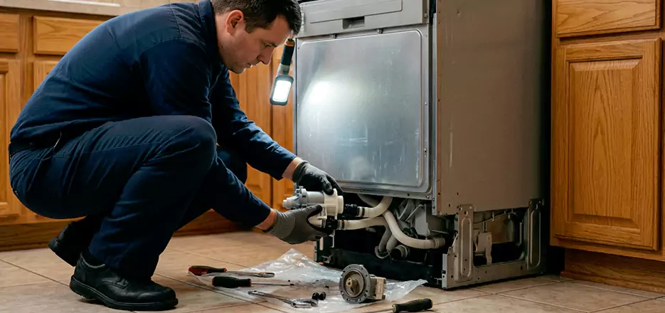 Dishwasher Drain Hose Repair in Clifton