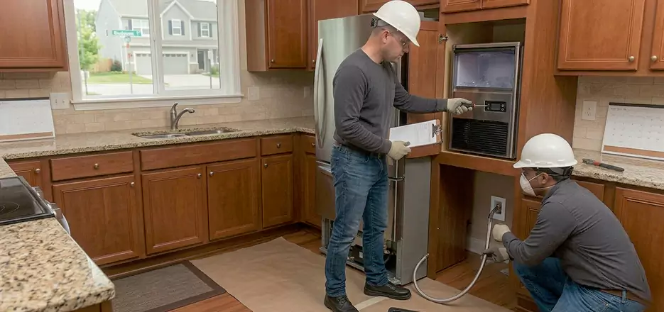 Emergency Ice Maker Water Line Installation in Clifton