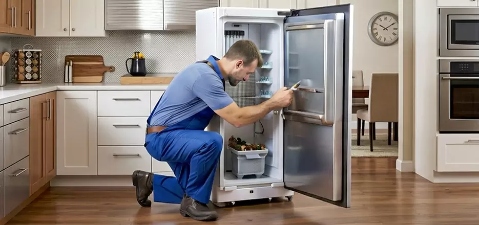 Refrigerator Ice Maker Leak Repair in Clifton
